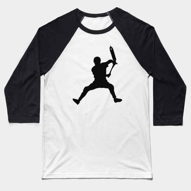 Scooter stunt INWARD Baseball T-Shirt by stuntscooter